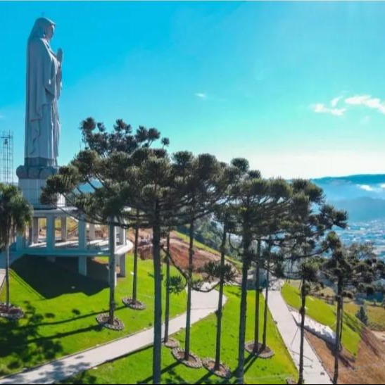Novo complexo religioso em SC terá estátua gigante de 40 metros