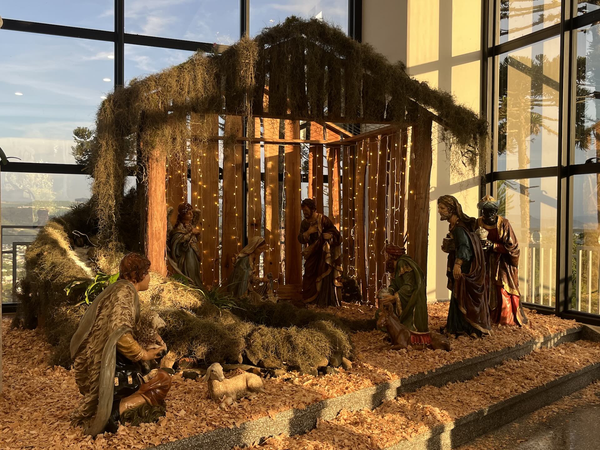 Natal em Ituporanga: Complexo do Louvor monta presépio e integra a Rota Turística Oficial da cidade.